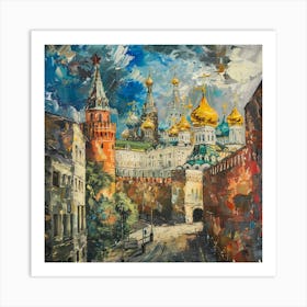 Moscow Kremlin 7 Art Print