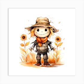 Scarecrow 3 Art Print