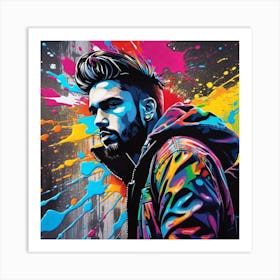 Man With A Beard Art Print