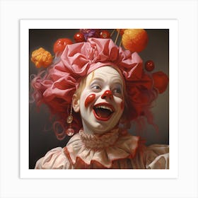 Clown Art Print