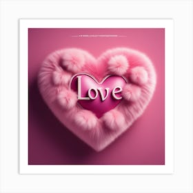 Heart Of Love 1 Art Print