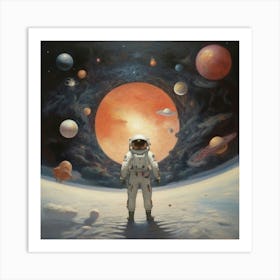 Space 2 Art Print