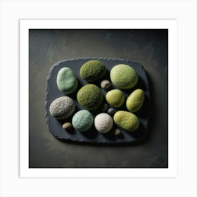 Rocks And Pebbles Art Print