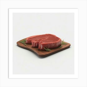 Beef Steak (74) Art Print