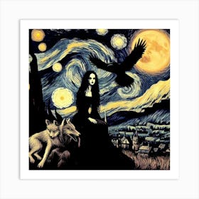 Starry Night 3 Art Print