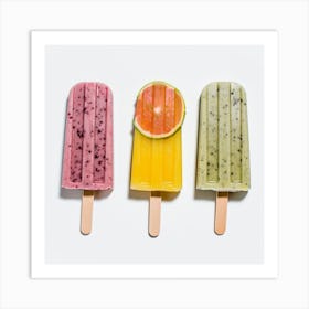 Popsicles 11 Art Print