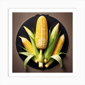 Sweetcorn As A Logo (70) Art Print