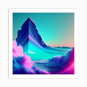 Psychedelic Painting Art Print