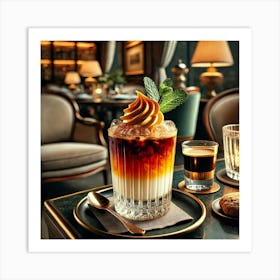 Thai Italian Affogato Art Print