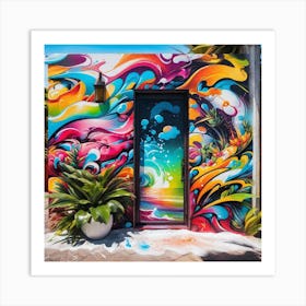 Door To Paradise Art Print