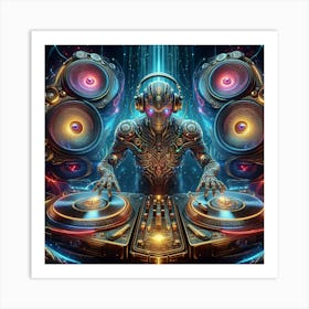 Dj Dj Art Print