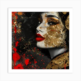 Chinese Woman 3 Art Print