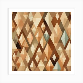 Abstract Geometric Pattern 39 Art Print