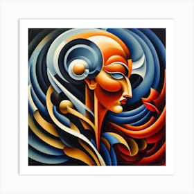 Abstract Painting 9 1 Art Print