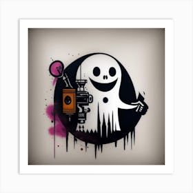 Ghost 7 Art Print