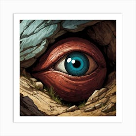 Giant's Gaze Art Print