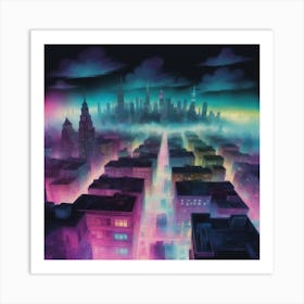 Cityscape 1 Art Print