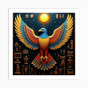 Egyptian Eagle 2 Art Print