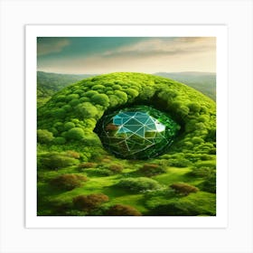 Dome In The Forest Art Print