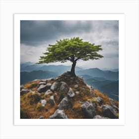 Lone Tree 2 Art Print