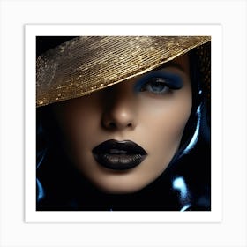 Black And Gold 2 Art Print