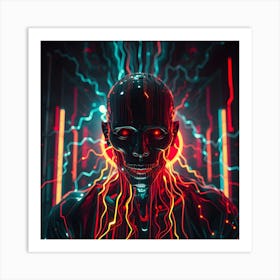 Psycho 20 Art Print