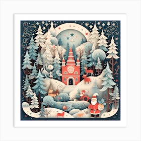 Christmas Card 6 Art Print