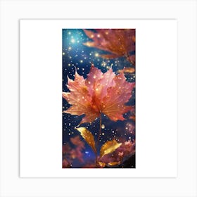 Autumn Leaf Art Print