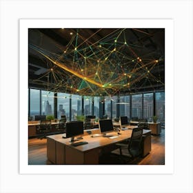 Modern Office Space Art Print