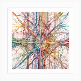 'Network' Art Print