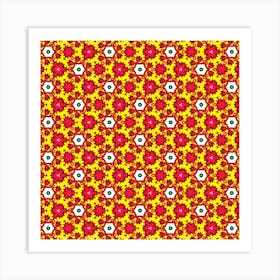 Pattern Colorful Modern Color Art Print