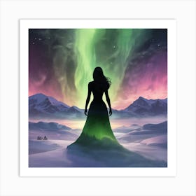 Northern Lights 3 Art Print