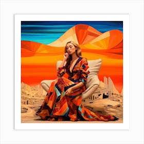 'The Desert' 1 Art Print