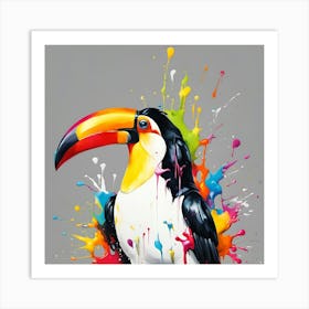 Colorful Toucan Art Print