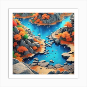 Autumn Landscape Art Print