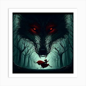 Little Red Riding Hood Art Print