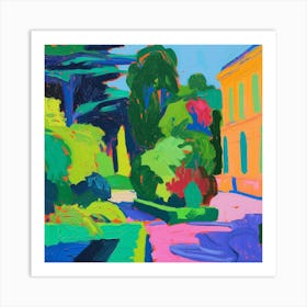 Colourful Gardens Kew Gardens Hillsborough Canada 4 Art Print