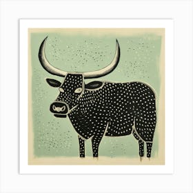 Ox Print Poster