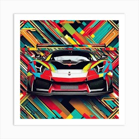 Lamborghini 28 Art Print