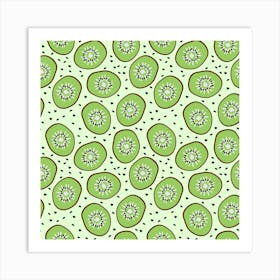 Kiwi Fruit Art Print