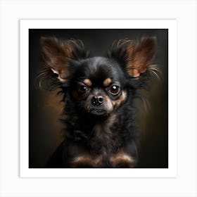 Chihuahua Portrait 3 Art Print