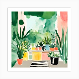 Kitchen Jungle Dreams 07 Art Print