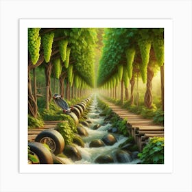 Beautiful scenery Art Print