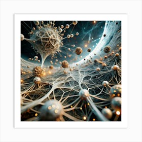 Neural Network Art Print