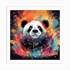 Panda Art Print