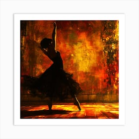 Dancing In The Dark - Dance Central Art Print