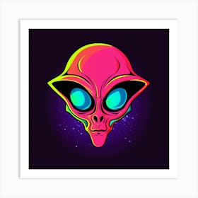 Alien Logo 7 1 Art Print