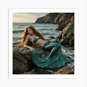 Little Mermaid 2 Art Print