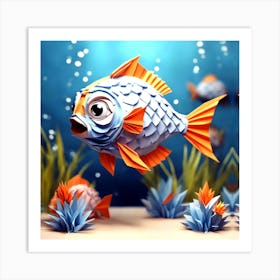 Fishes In The Sea Art Print