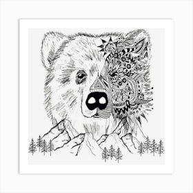 Just Us Bears Art Print